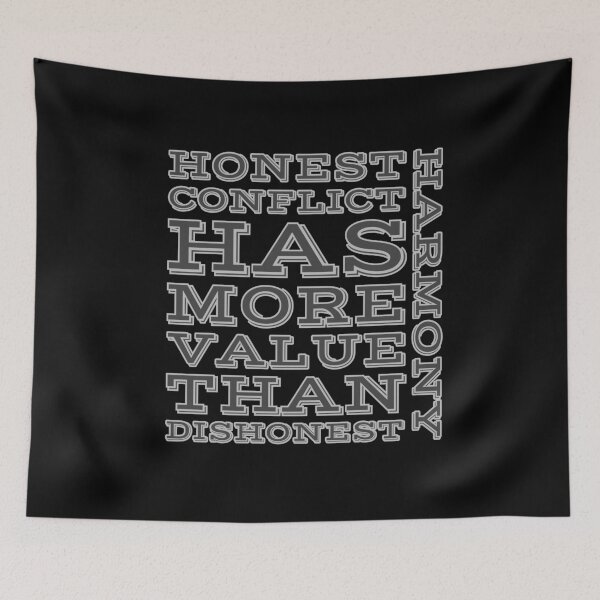 Item preview, Honest Conflict x Dishonest Harmony designed and sold by WickedCool Designs.