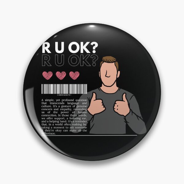 Item preview, R U Ok? designed and sold by Shadydesigner.