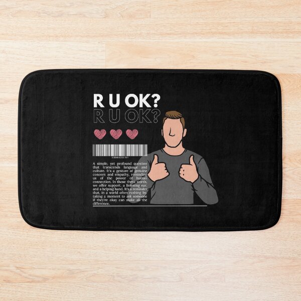 Item preview, R U Ok? designed and sold by Shadydesigner.