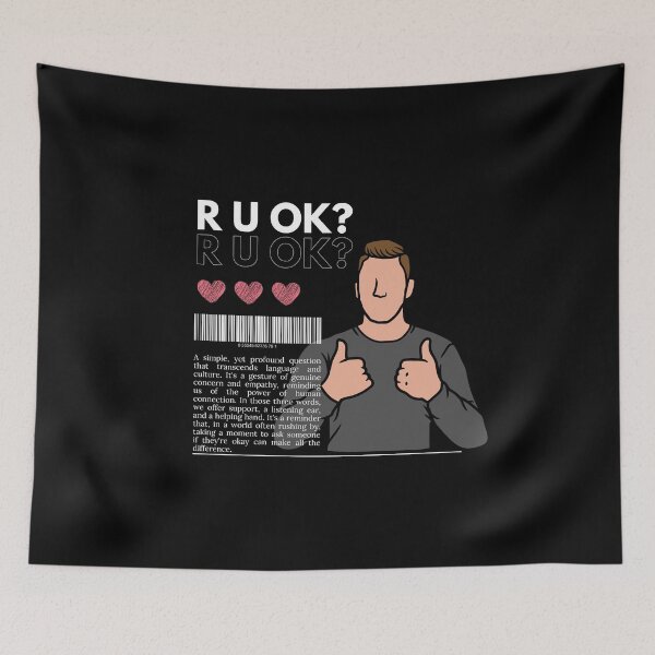 Item preview, R U Ok? designed and sold by Shadydesigner.