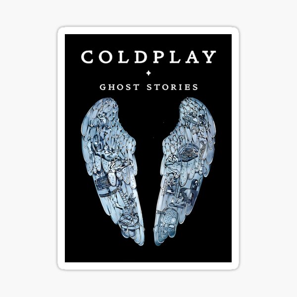 Sticker Coldplay Logo Fleur de Vie - ref.d20183