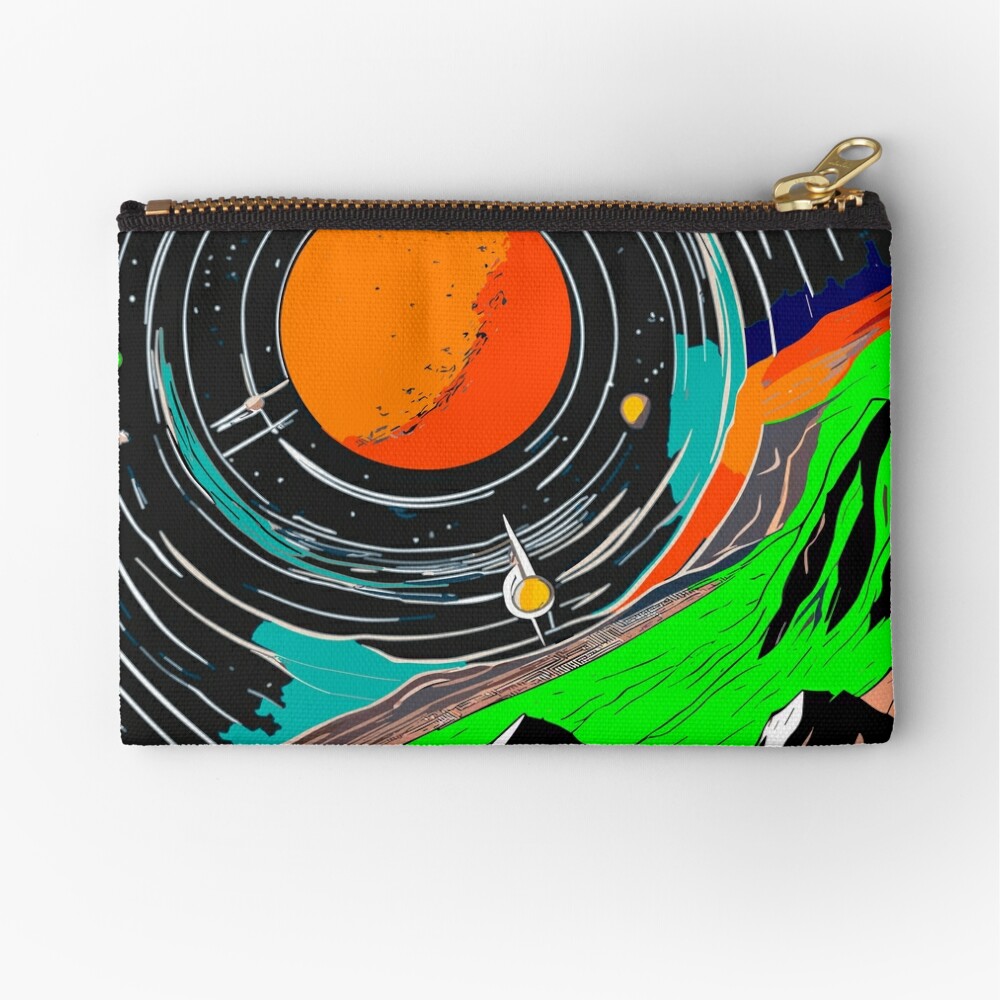 Item preview, Zipper Pouch designed and sold by blackink-design.