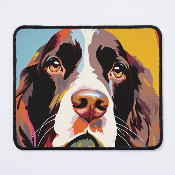 Item preview, Cute Colourful Spaniel designed and sold by Inky-Spiration.