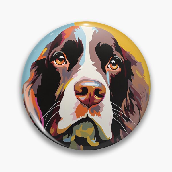 Item preview, Cute Colourful Spaniel designed and sold by Inky-Spiration.