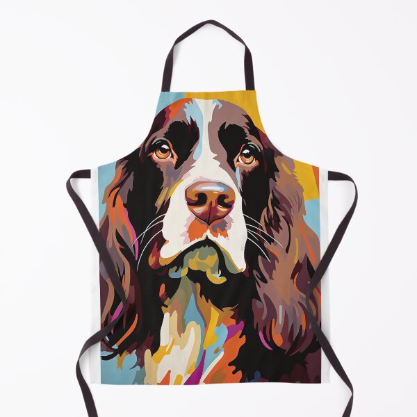Item preview, Cute Colourful Spaniel designed and sold by Inky-Spiration.