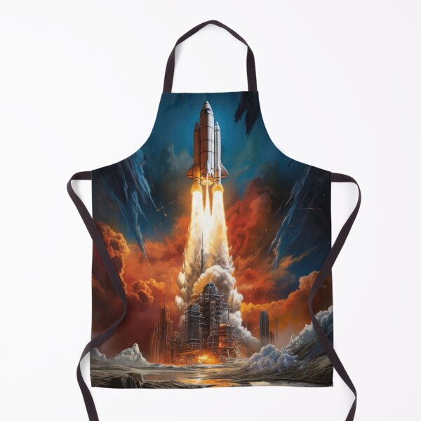 Item preview, Blast Off! Rocket's Fiery Ascent Captured in Striking Detail designed and sold by Newpixelland.