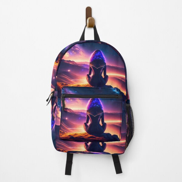 Item preview, A woman sitting on top of a hill under a night sky designed and sold by M-Y-A-R-T-.