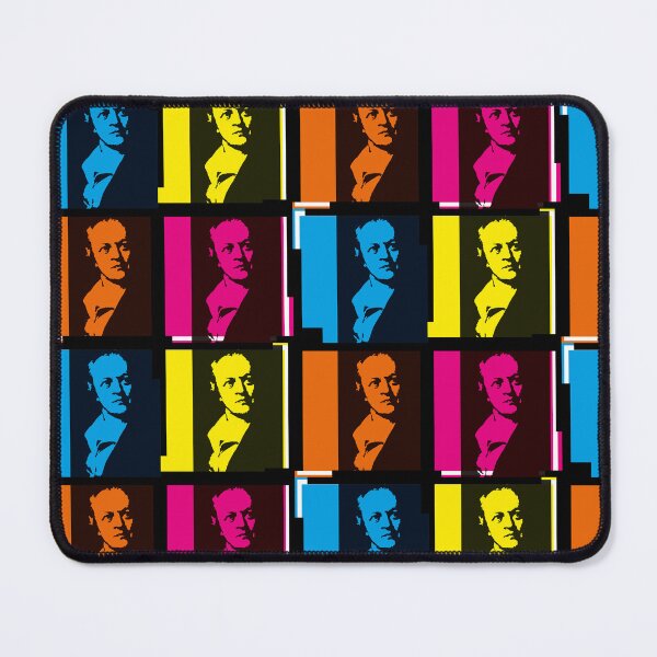 Artikelvorschau, WILLIAM BLAKE – DICHTER – Farbenfrohes Design im Pop-Art-Stil entworfen und verkauft von Clifford Hayes.