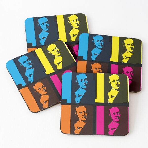 Item preview, WILLIAM BLAKE - POET - Colourful, pop art style design designed and sold by Clifford Hayes.