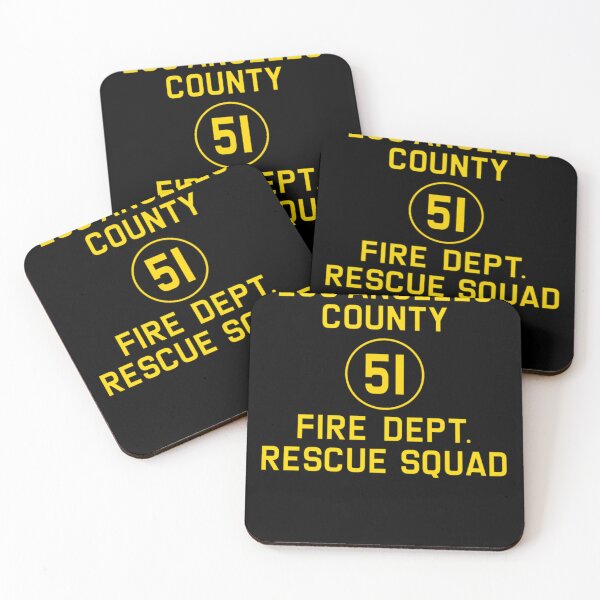 Item preview, Emergency Squad 51 Side of Truck Reproduction Logo   designed and sold by DeaconJonathany.