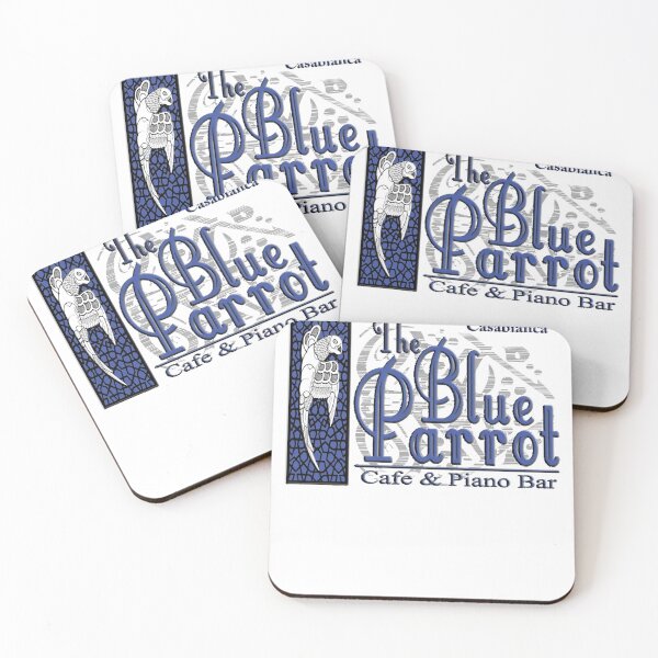 Item preview, The Blue Parrot Cafe - Cásáblàncá designed and sold by AugustAgeless.