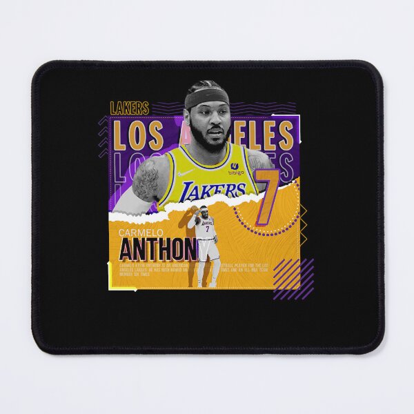 Item preview, Carmelo-Anthony-Basketball-Paper-Poster-Lakers designed and sold by MicahMayert.