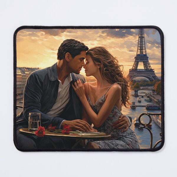 Item preview, Lovers in Paris designed and sold by VasaJeBre.