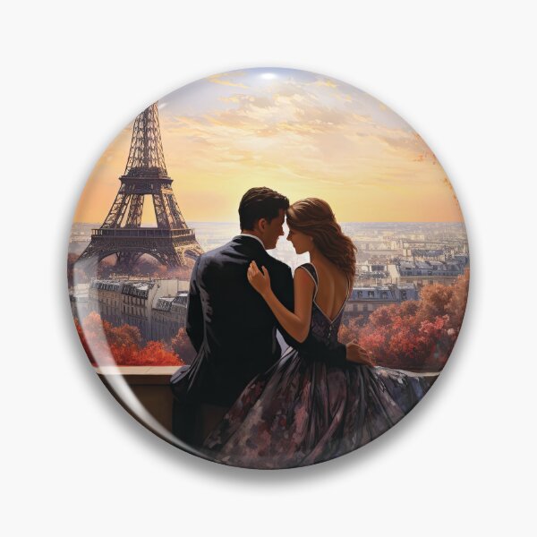 Item preview, Lovers in Paris designed and sold by VasaJeBre.