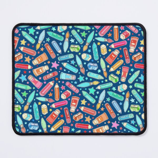 Item preview, Rainbow Stationary and Art Supplies - Dark Blue designed and sold by micklyn.