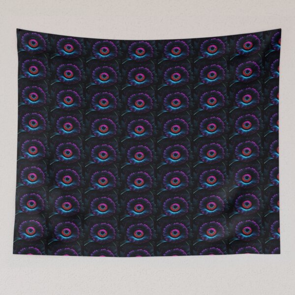 Item preview, Neon style dark floral eye designed and sold by Exilyos-Arts.