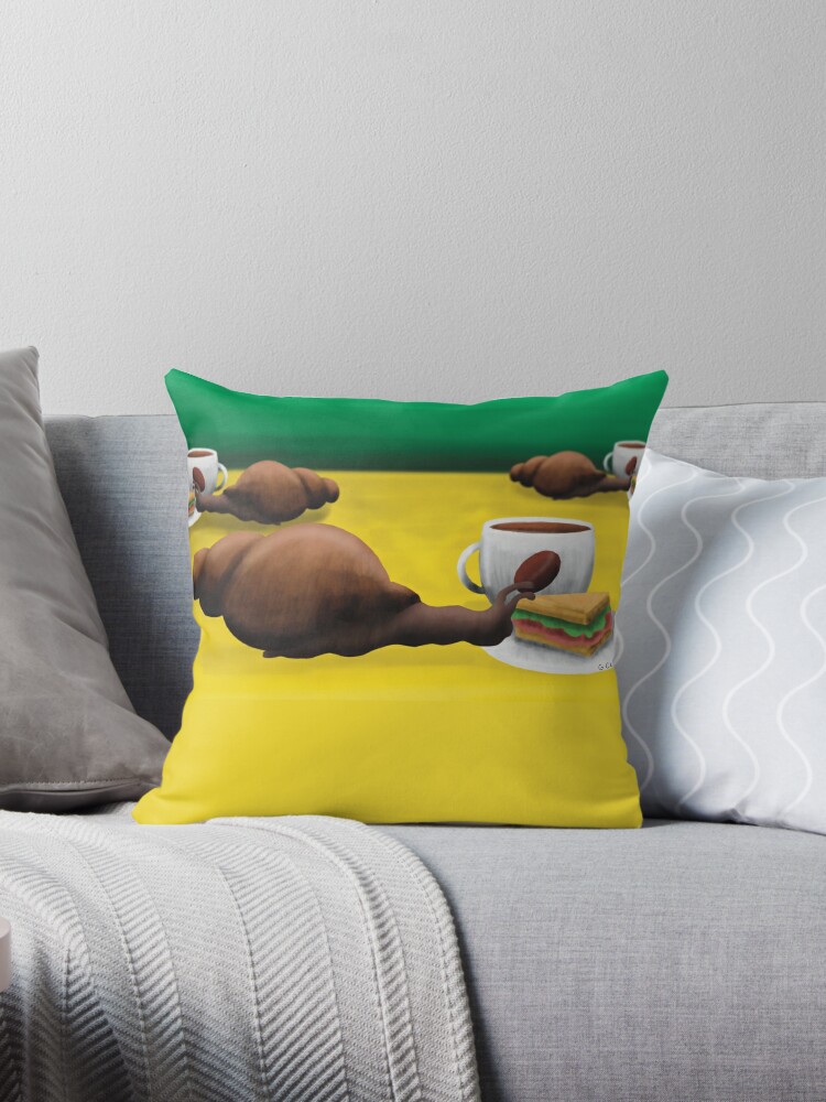 African Giant Throw Pillow