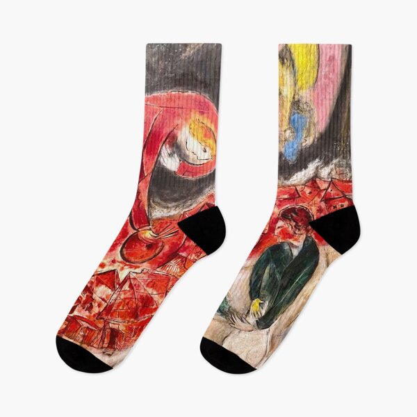 Item preview, A Village Scene by Marc Chagall designed and sold by roflinn.