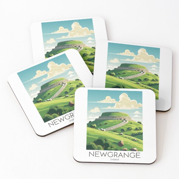 Item preview, A Vintage Travel Illustration of Newgrange - Ireland  designed and sold by GoodOldVintage.