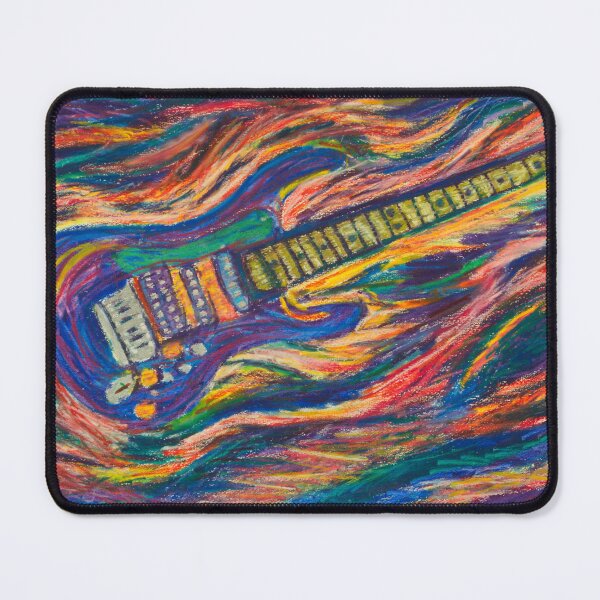 Item preview, Flaming Guitar designed and sold by KatImages.