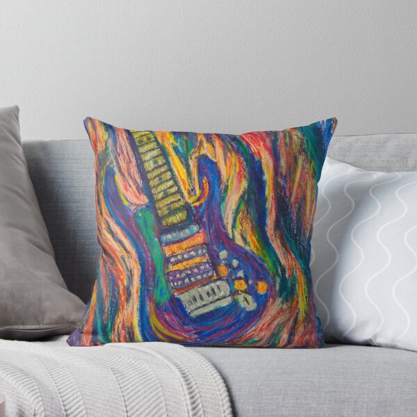 Item preview, Flaming Guitar designed and sold by KatImages.
