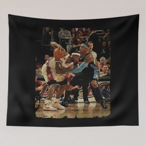 Item preview, Carmelo-Anthony-Denver-Nuggets - LeBron-James-Cleveland -Cavaliers designed and sold by AydenWiegand.