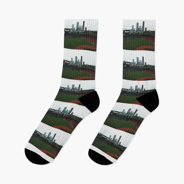Item preview, Boston, Massachusetts - Famous Ballpark and Boston Skyline designed and sold by leemcnut.