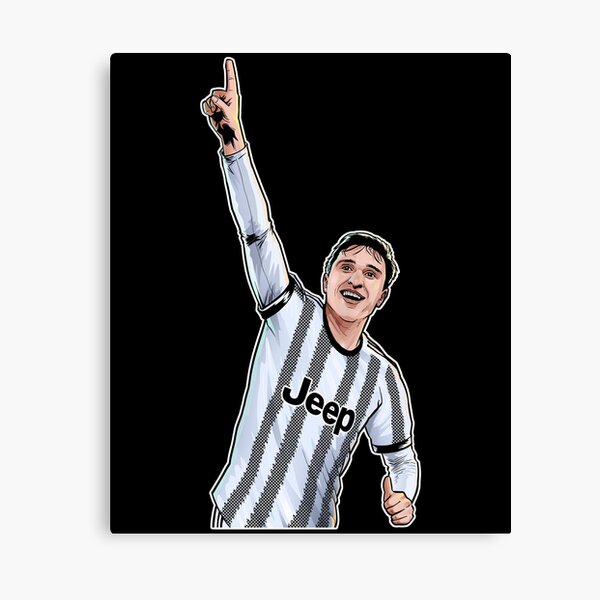 Canvas35 Juventus Football Club 76,2 x 50,8 cm Art Print Picture Poster,  Pronto da Appendere, su Tela, Multicolore