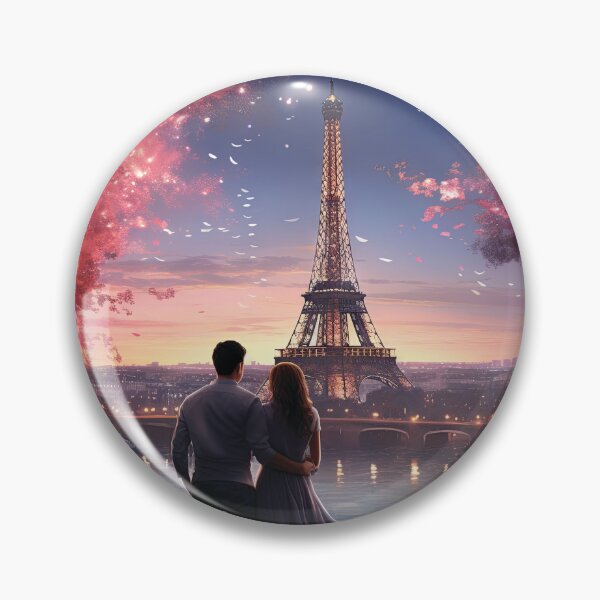 Item preview, Lovers in Paris designed and sold by VasaJeBre.