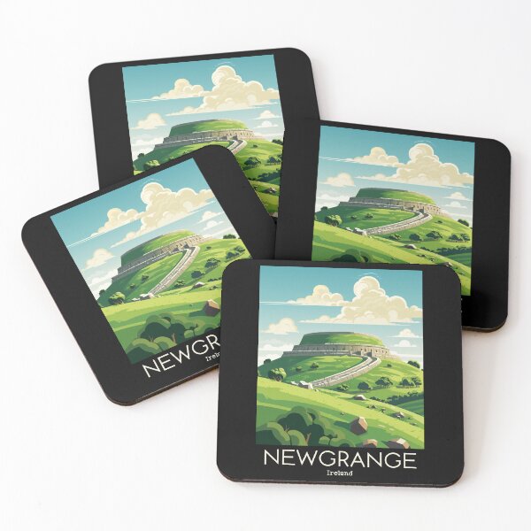Item preview, A Vintage Travel Illustration of Newgrange - Ireland  designed and sold by GoodOldVintage.
