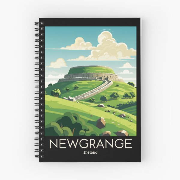 Item preview, A Vintage Travel Illustration of Newgrange - Ireland  designed and sold by GoodOldVintage.