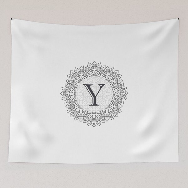Item preview, Monogram Y Ornate Circle Design designed and sold by simplymonogram.