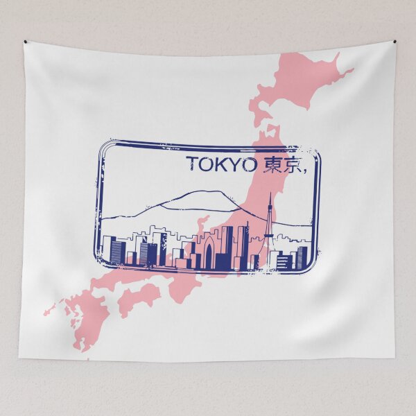 Item preview, Map of Japan, Tokyo  designed and sold by zzzozzo.
