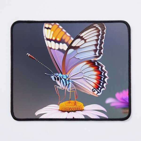 Item preview, butterfly on flower designed and sold by sbrstore.