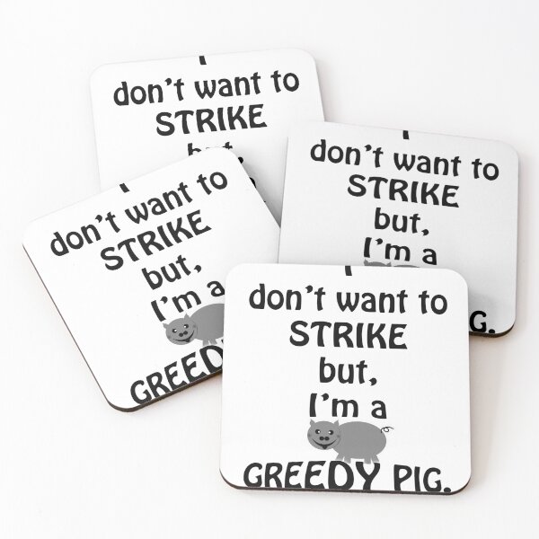 Item preview, I don't want to strike , designed and sold by gruntpig.