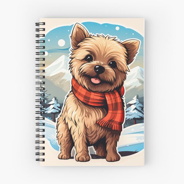 Item preview, Cairn Terrier Winter and Snow designed and sold by SteadyRolling.