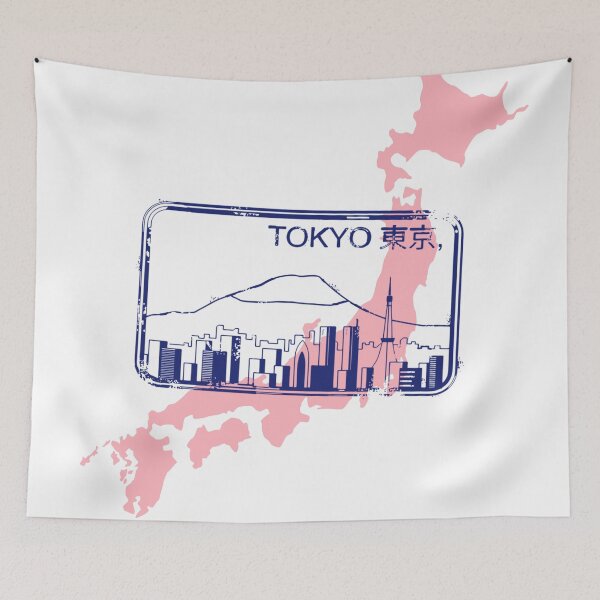 Item preview, Map of Japan, Tokyo  designed and sold by zzzozzo.