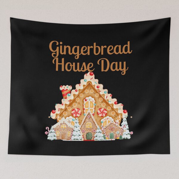 Item preview, Gingerbread House Day designed and sold by Simo0455.