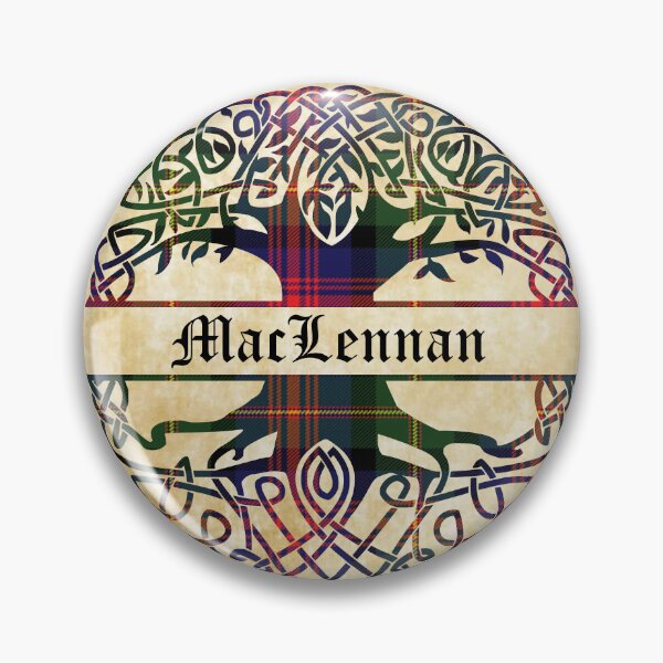 Item preview, MacLennan Tree of Life Clan Scottish Surname tartan designed and sold by BagTown Clans.