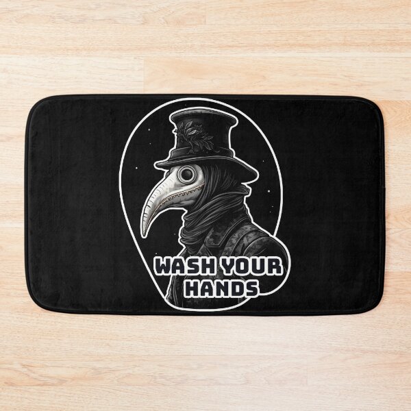 Item preview, Wash your hands Plague doctor designed and sold by Anbe_design.