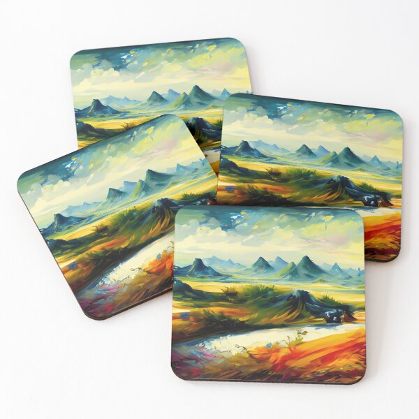 Item preview, Korean Mountains: Riverscape Reverie designed and sold by Will Laws.