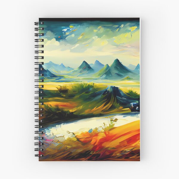 Item preview, Korean Mountains: Riverscape Reverie designed and sold by Will Laws.