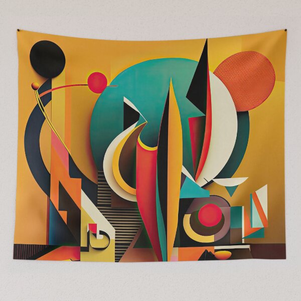 Item preview, African Style Bauhaus Design designed and sold by ArtificialGenes.