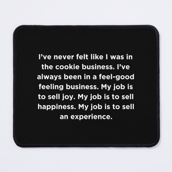 Item preview, National Homemade Cookies Day quote, Debbi Fields designed and sold by adelferhat.