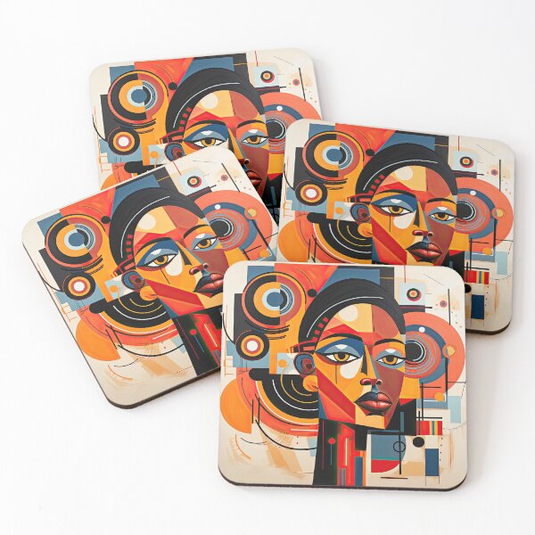 Item preview, African Style Bauhaus Design designed and sold by ArtificialGenes.