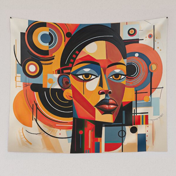 Item preview, African Style Bauhaus Design designed and sold by ArtificialGenes.