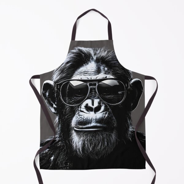 Item preview, Chimpanzee wearing sunglasses designed and sold by Autaporn199.