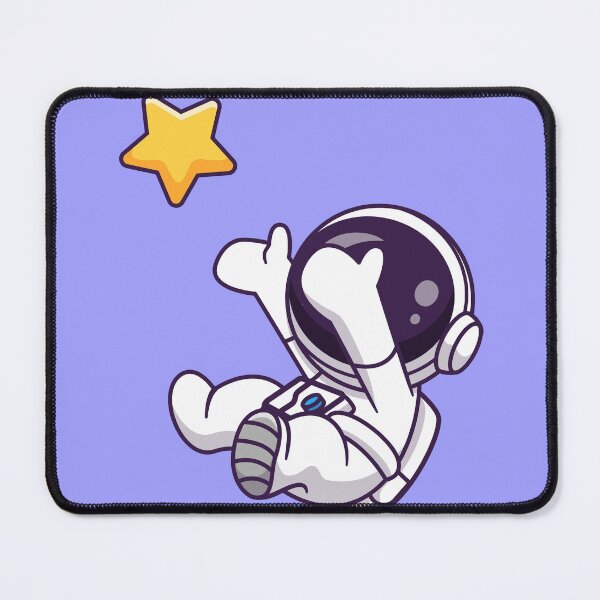 Item preview, Reaching for the Stars: Cute Astronaut Catching a Star designed and sold by hjian8219.