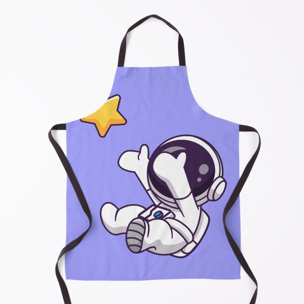 Item preview, Reaching for the Stars: Cute Astronaut Catching a Star designed and sold by hjian8219.