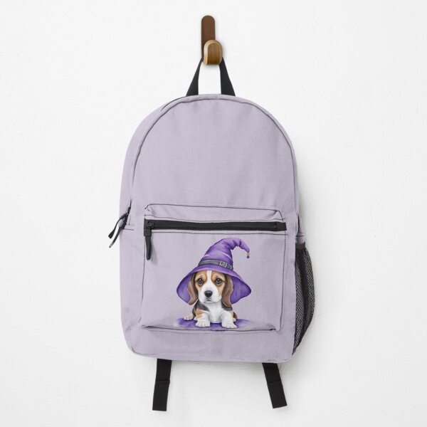 Item preview, Halloween beagle wizard watercolor designed and sold by EmeraldeaArt.